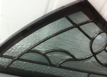 Forma ovale del tondino di rettangolo di vetro decorativo d'ottone del pannello della patina dello zinco mezza