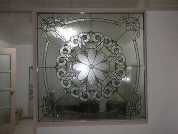 Spessore decorativo di vetro di finestra del bagno dell'isolamento termico 1.6-3 cm