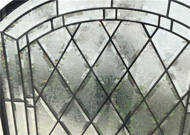 Forma decorativa modellata S010 dell'isolamento termico di vetro di finestra del bagno varia
