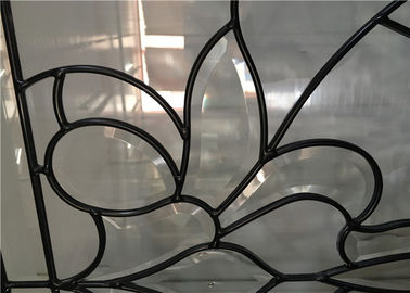 Il vetro classico di arte della porta di colore riveste la varia forma di pannelli termica dell'isolamento acustico