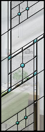 I pannelli di vetro economizzatori d'energia di arte decorativa hanno ricamato gli strati di vetro di vetro/intarsio