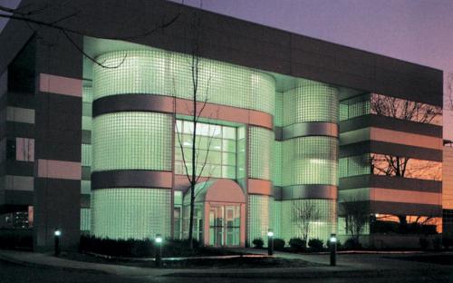 Il blocco di vetro di ottimo rendimento può essere utilizzato in un edificio per uffici