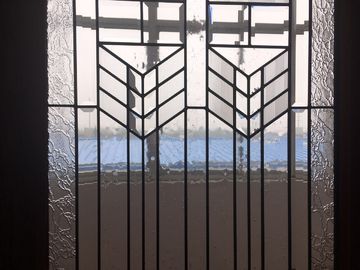 Il vetro decorativo architettonico della porta di Inteiror, pulisce i pannelli di vetro smussati della porta
