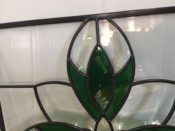 Faccia galleggiare il vetro modellato decorativo per le pareti divisorie/ristorante/chiesa