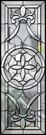 Stile decorativo del francese di vetro di finestra del bagno di temperatura massima minima dell'orso